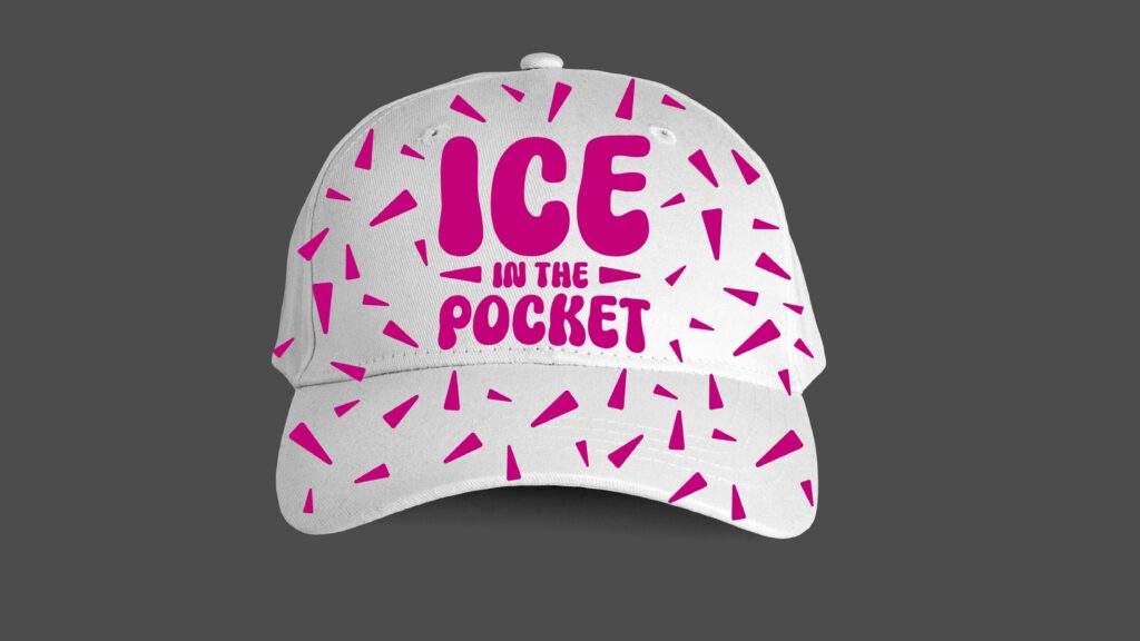 Mockup Ice in the pocket