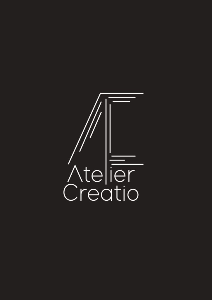 Logo Atelier Creatio version N&B