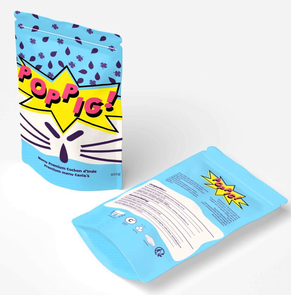 Packaging complet Pop Pig!